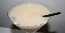 Cremet daiquiri med banan.