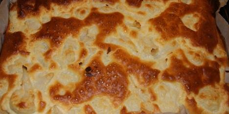 Et fad med gratin.