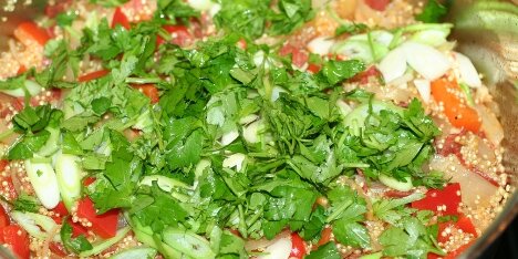 Persille på toppen.