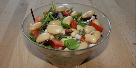 Limabønnesalat