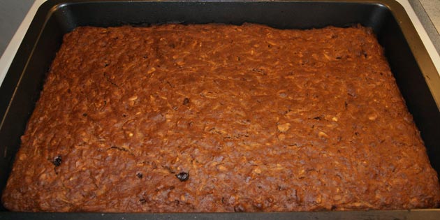 En lun gulerodskage.