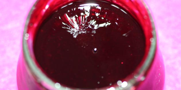 En smuk, dyb kulør har den også.