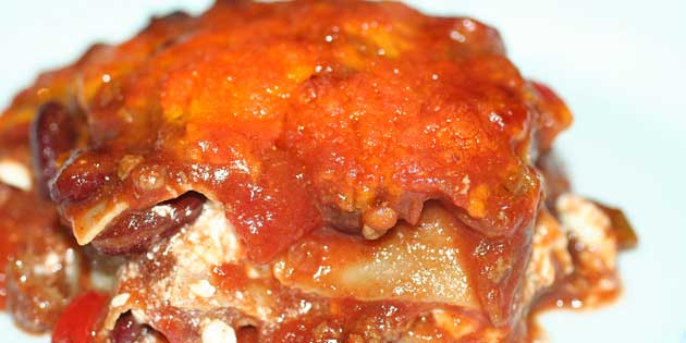 Et lunt, velsmagende og mættende stykke lasagne.