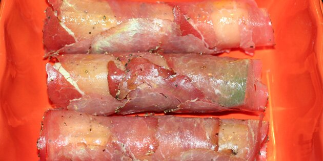 Klar til at komme i ovnen.