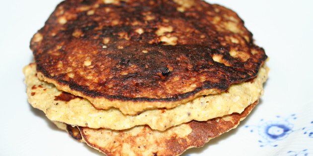 Her er stakken set lidt fra oven.