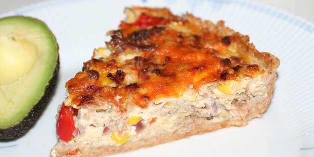 Et stykke med pulled pork.