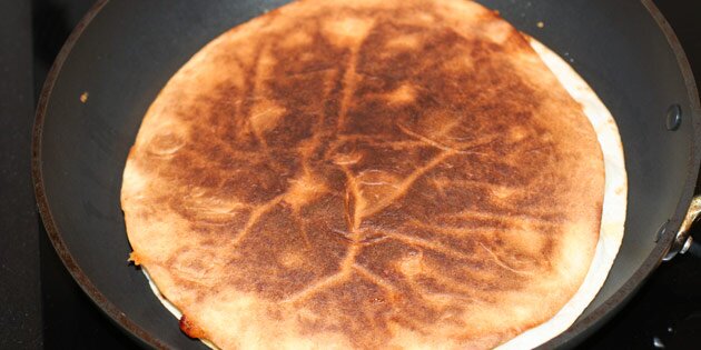 Steges til de er gyldne.