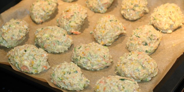 Klar til at komme i ovnen.