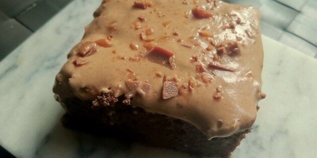 Dejlig blød creme med smag af Daim