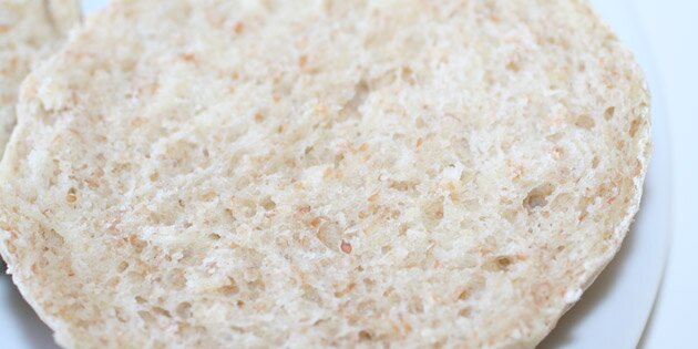 Luftig krumme selvom der er brugt fuldkornsmel.