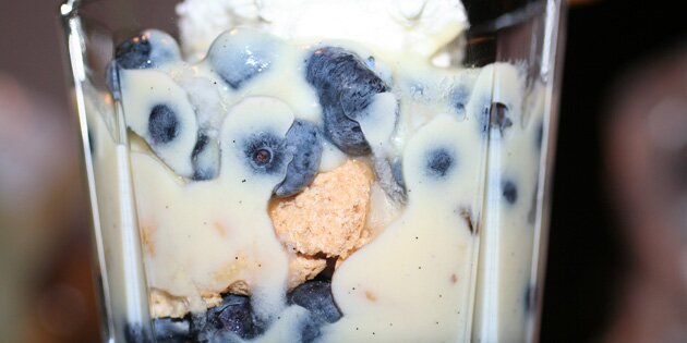 Se lige den lækre vaniljecreme.