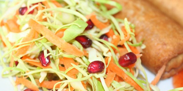 Her serveret til ovnruller.