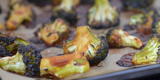 Lige kommet ud af ovnen.