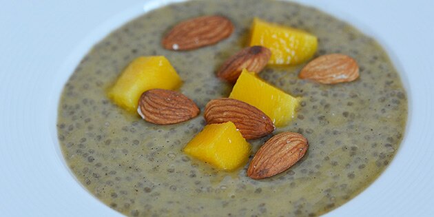 Her i en lidt mindre tallerken.