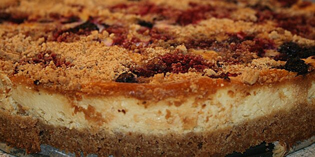 fingeraftryk Alabama Konsekvent Cheesecake - lækker opskrift med Digestive kiks