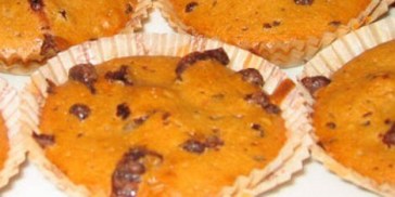 Muffins med chokolade er et sikkert hit hos alle. Du kan evt. udelade valnødder, hvis de skal være endnu mere børnevenlige.