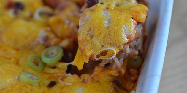 Her kan man fornemme hvor dejlig "cheesy" den er.