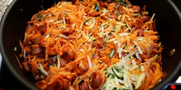 Godt med grøntsager i retten