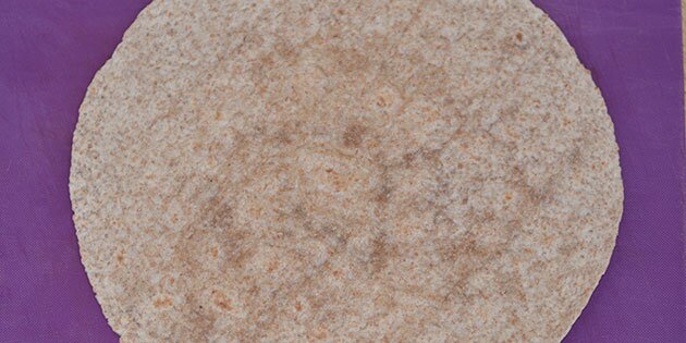 En tortillapandekage.