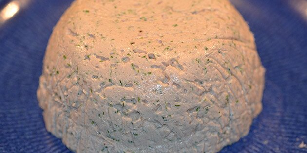 Sådan ser moussen ud uden pynt.