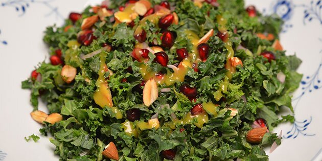 Salaten er god både vinter og sommer.