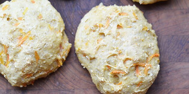 Man kan lige ane at havregrynene har givet lidt struktur.