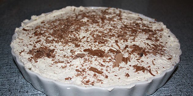 Pynt med lidt kakao på toppen