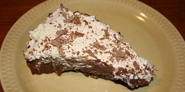 Så er tærten klar til at blive spist