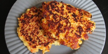 Sprøde og lækre rösti med rodfrugter.