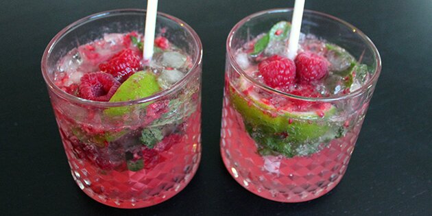 En flot og festlig drink.