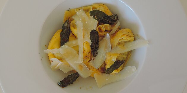 Alle typer pasta kan bruges, og man kan også bruge ravioli
