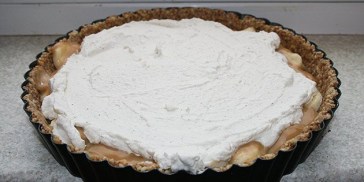 Den færdige Banoffee Pie