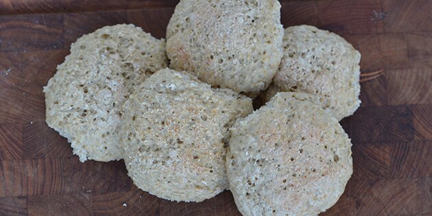 Bollerne fra en anden vinkel.