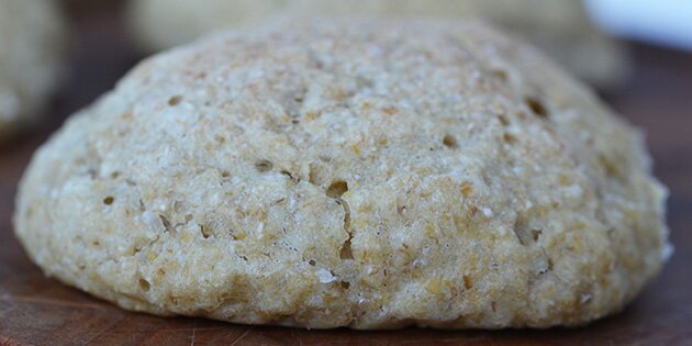 En bolle helt tæt på