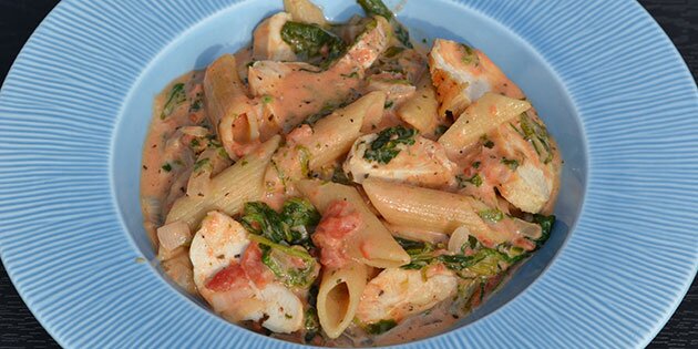 Lækker italiensk pastaret.