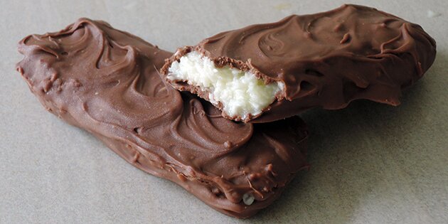 Hjemmelavet chokoladebar