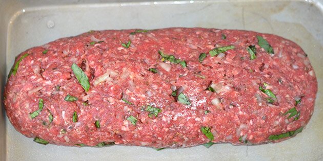 Her er det klar til at blive bagt i ovnen