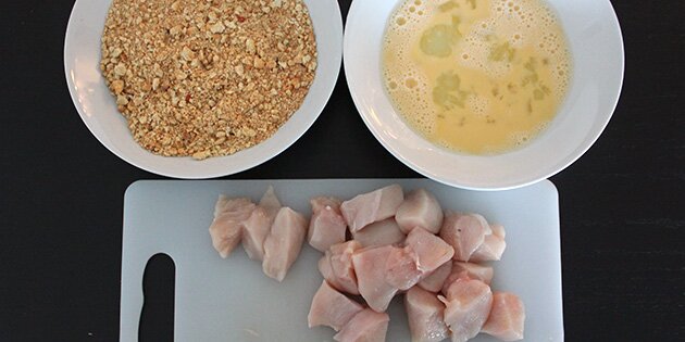 Det er faktisk ikke svært at lave de her nuggets.