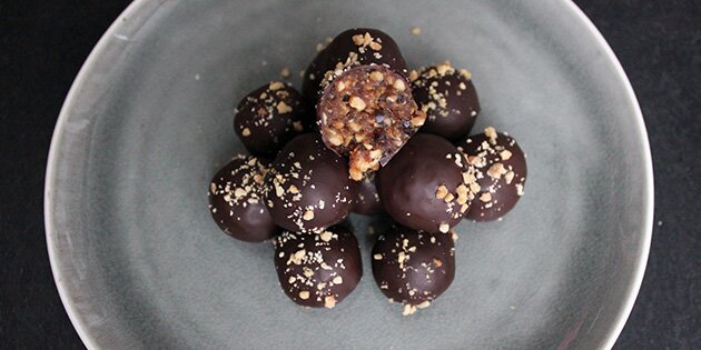 Snickerskugler er så lækre, at man skulle tro det var løgn!