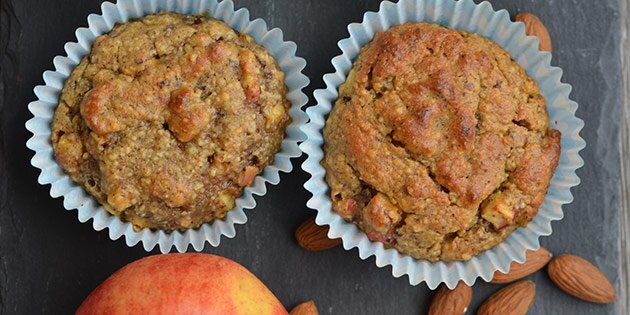 De sunde muffins er perfekte som alternativ til de usunde af slagsen