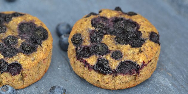 De sunde muffins er dejligt søde og kan sagtens serveres som dessert