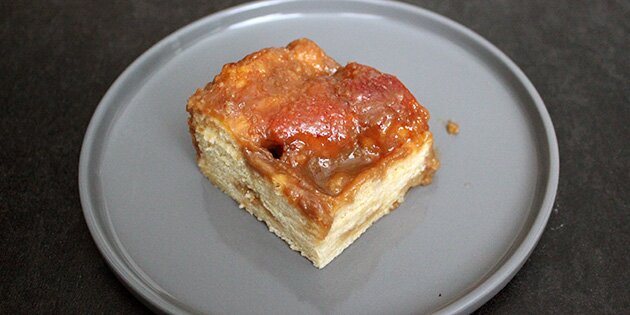 Vaniljecreme gør noget virkelig lækkert ved denne fynske brunsviger.