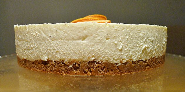 Jule-cheesecaken smager intet mindre end fantastisk