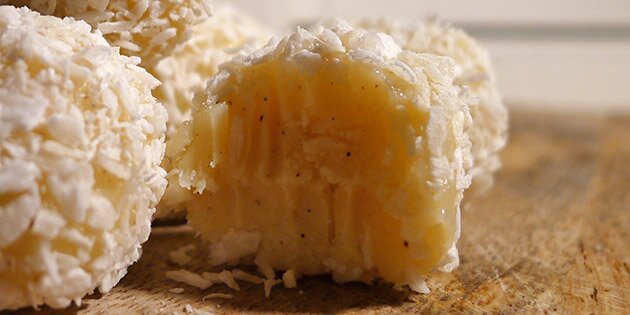 Her kan man rigtig se trøflernes silkebløde konsistens