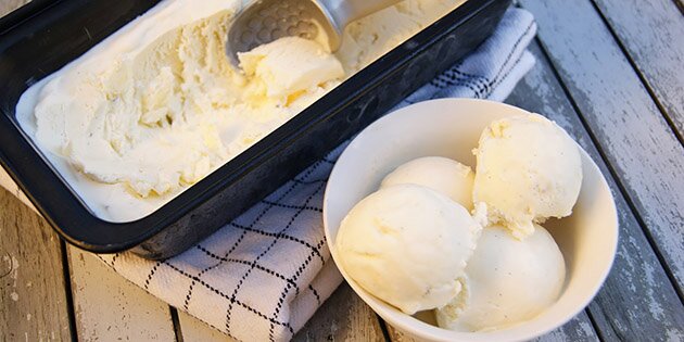 rustfri Kig forbi aritmetik Verdens nemmeste vaniljeis uden ismaskine