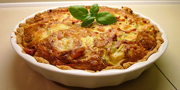 Det er en utrolig velsmagende tærte, som tilmed er nem at lave.