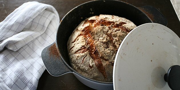 Virkelig lækkert og nemt grydebrød med durum