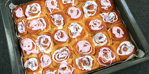 Bradepanden får sneglene til at holde på al kanelremoncen