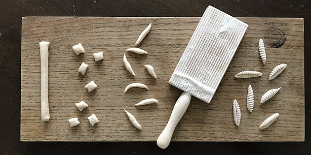 Hjemmelavet pasta kan sagtens laves uden en maskine