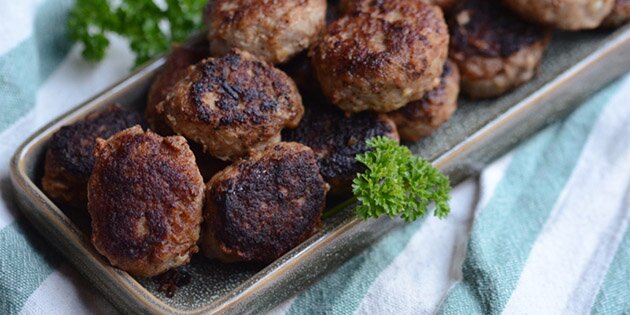 Saftige små frikadeller med masser af smag.